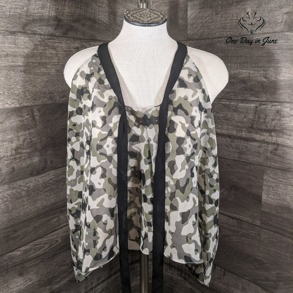 Live 4 Truth Tops - Live 4 Truth Camouflage Sleeveless Top